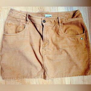 Roxy cord mini skirt